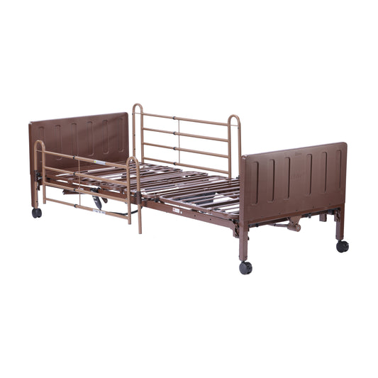 Semi Electric Bed, Rails, Mattress, | SKU D-Bed-15571-pkg