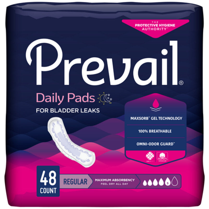 First Quality, Bladder Control Pad Heavy Abs | SKU PV-915-1