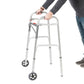 Folding Walker, two wheels 5" (1) | SKU D-10244 - 1