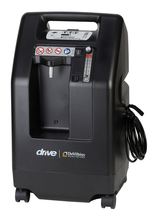 5 liter Oxygen Concentrator, Standard on Every Unit, Alarms Audible and Visual high /low pressure | SKU D-525DS