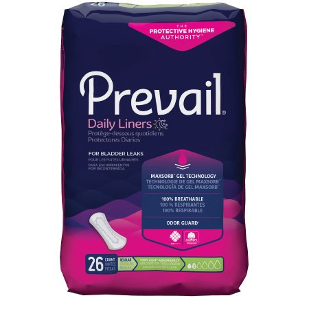 Prevail Bladder control pad, 7.5", light Ab. 26/bg, 12 bags, (312 ct) #2 | SKU PV-926