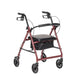 Rollator 6" wheels, padded seat, pouch | SKU D-R800-rd