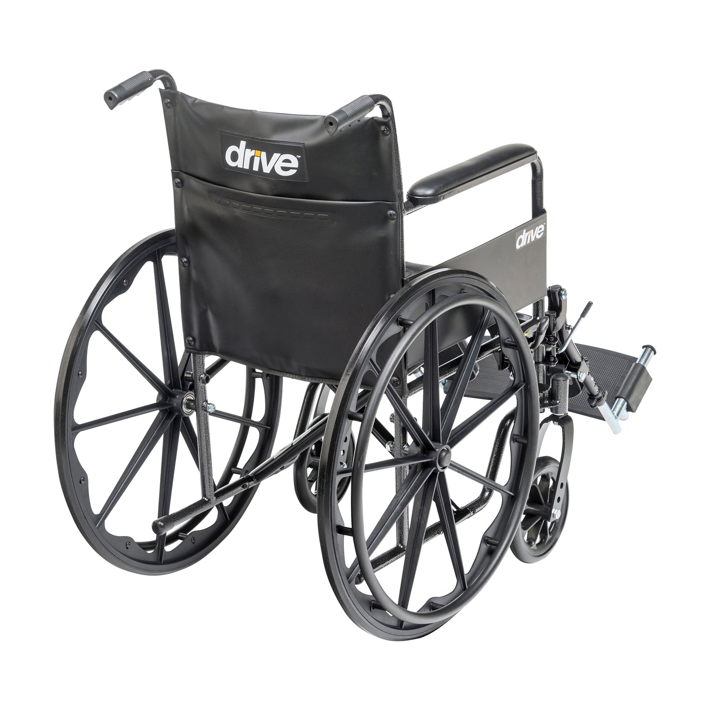 K01 - K02 18" Wheelchair, lightweight, Detachable Desk Arm, ELR-SA | SKU D-SSP218DDA-ELR
